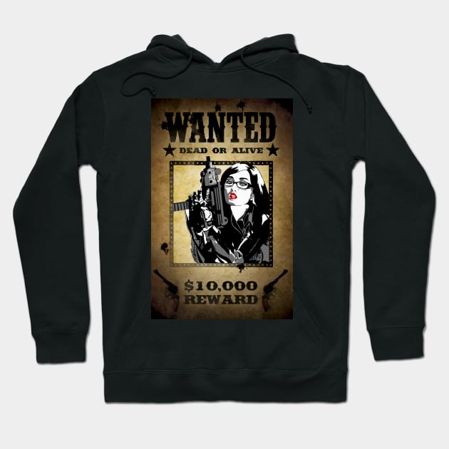 Wanted Hoodie by tighttee